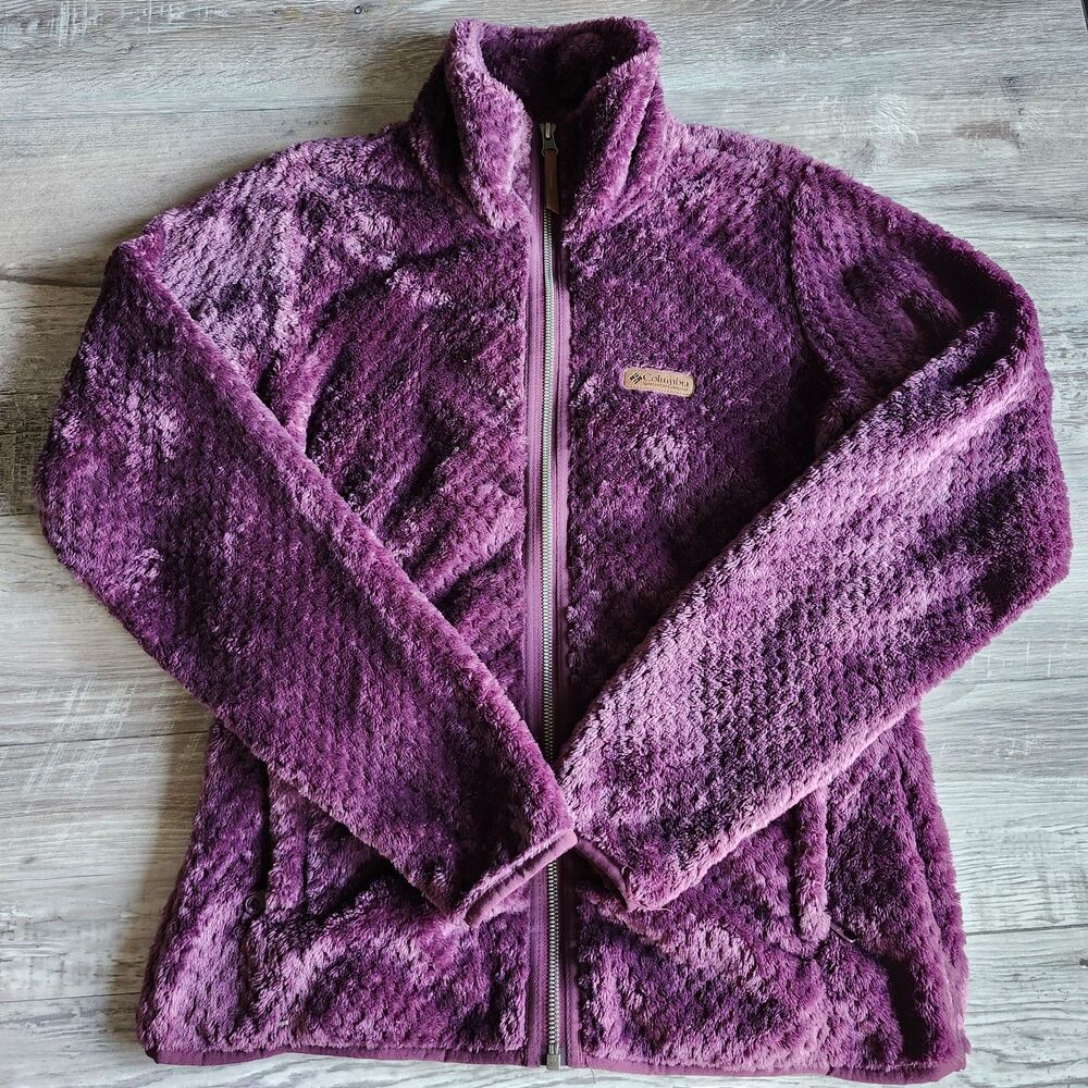 (M) Columbia fuzzy jacket